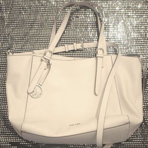 Nine West Biege White Handbag Two Styles in One | Good condition
